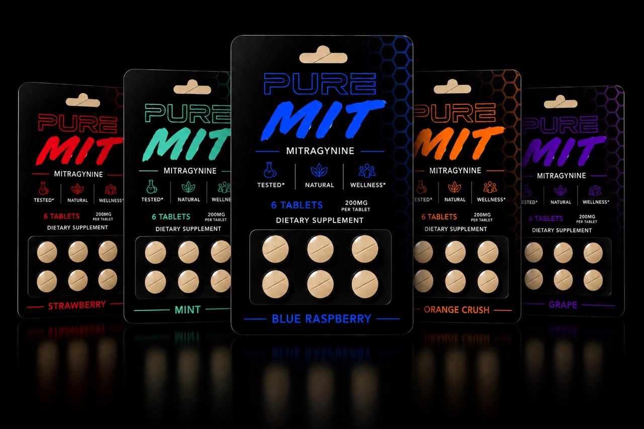 Pure MIT Kratom Tablets - All Flavors